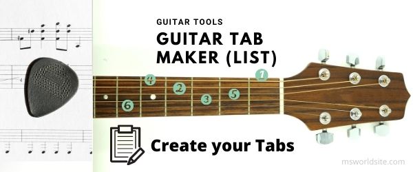 Best Guitar Tab Maker Websites Tab Creator Msworldsite